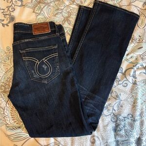 ‘Liv Boot’ Deep Indigo Boot Cut Jeans